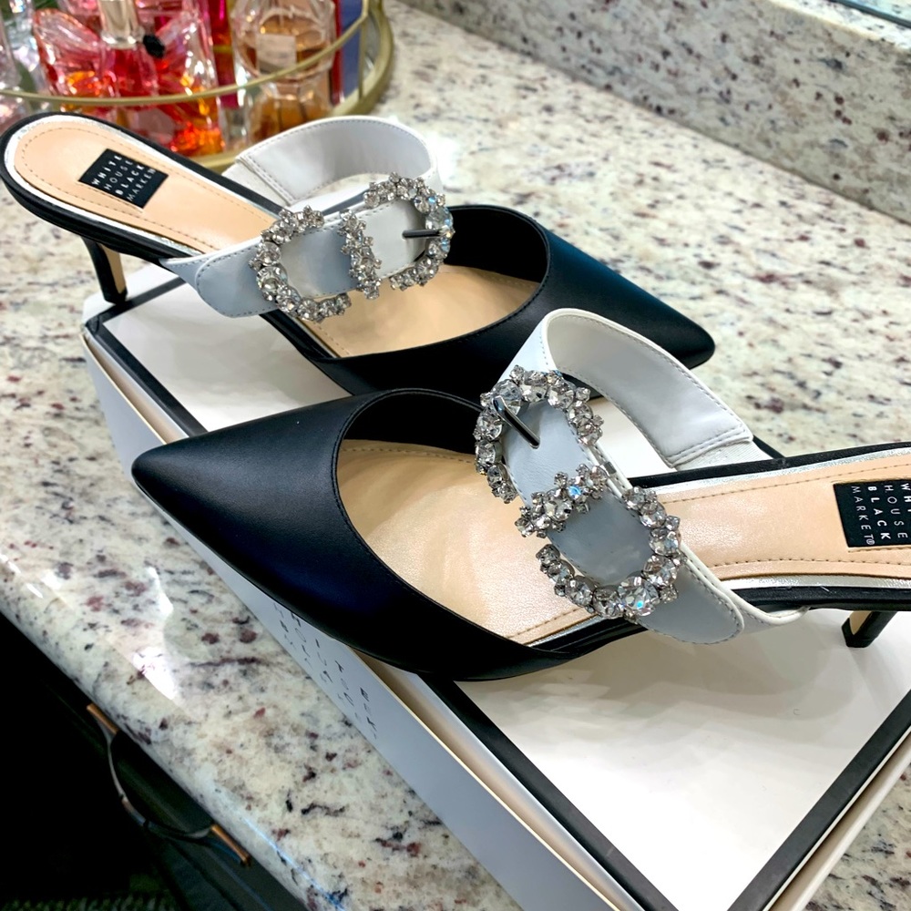 WHBM Women’s Slip on Heels